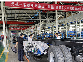 井下出渣車車間展示